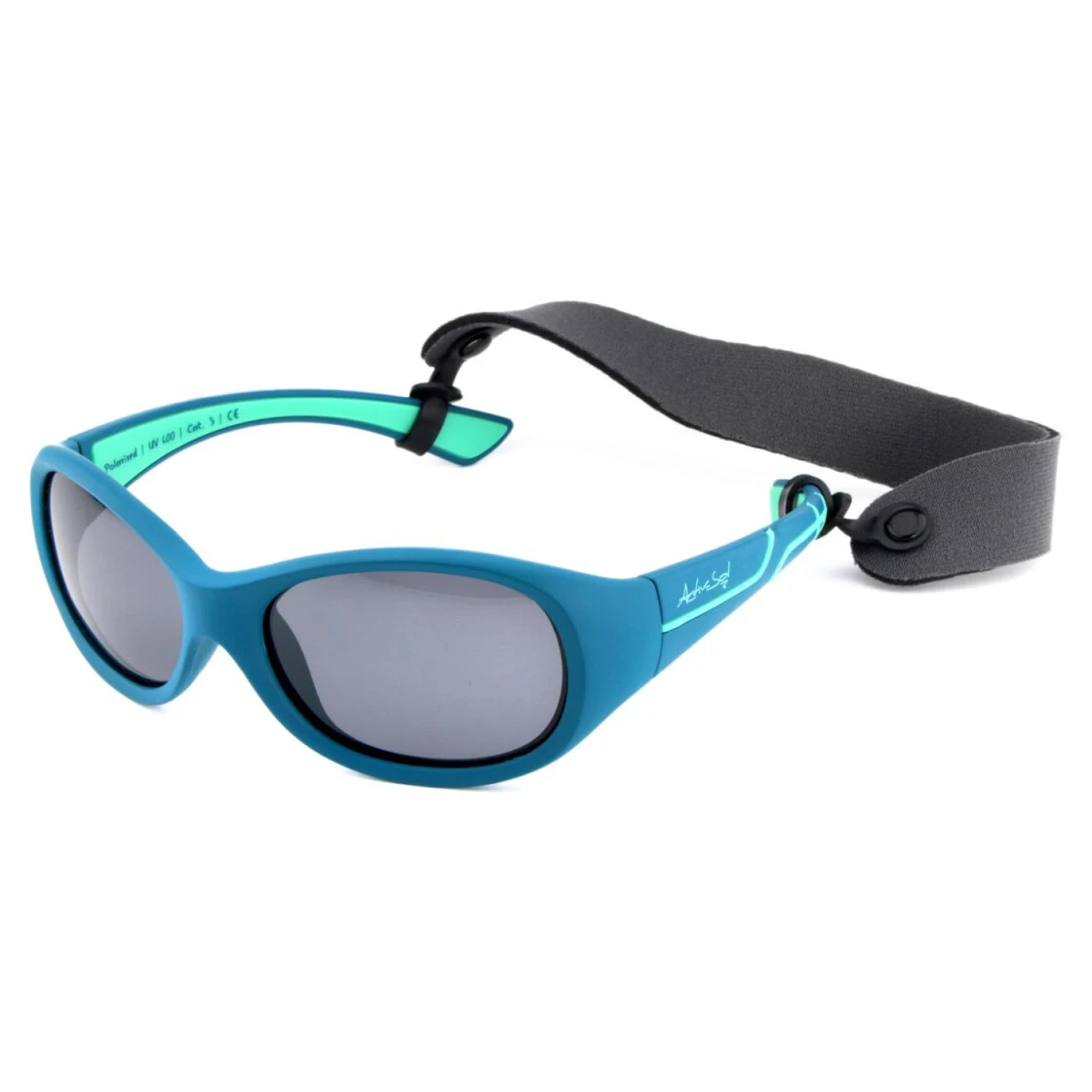 ActiveSol Sonnenbrille 'Kids @school Sports' Petrol/türkis 2 ActiveSol Sonnenbrille 'Kids @school Sports' Petrol/türkis – Bild 2