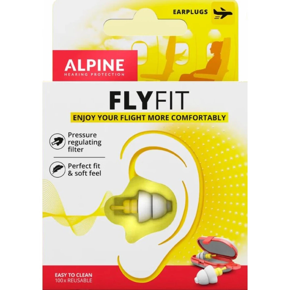 Alpine Ohrstöpsel 'FlyFit' 1 Alpine Ohrstöpsel 'FlyFit'