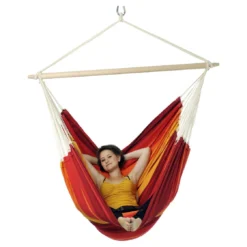 Amazonas Hängesitz 'Gigante', Lava -CampGlück Verkäufe amazonas haengesitz gigante lava2