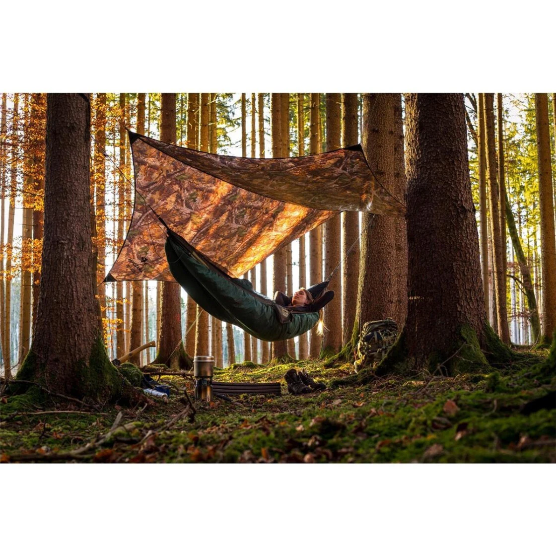 Amazonas Traveller Tarp 'Forest' 7 Amazonas Traveller Tarp 'Forest' – Bild 7