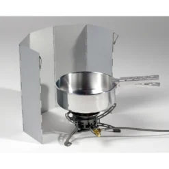 Basic Nature Alu Windschutz, Faltbar, 26 X 49 Cm -CampGlück Verkäufe basic nature alu windschutz faltbar 26 x 49 cm