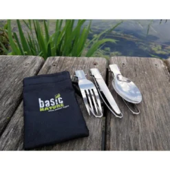BasicNature Besteckset Biwak 'MiniTrek'