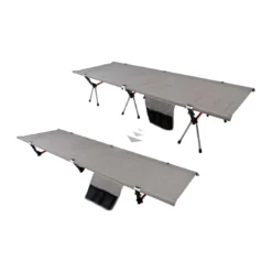 BasicNature Campingbett 'Lifted', Grau 190 Cm 17 BasicNature Campingbett 'Lifted', Grau 190 Cm -CampGlück Verkäufe basicnature campingbett lifted grau 190 cm