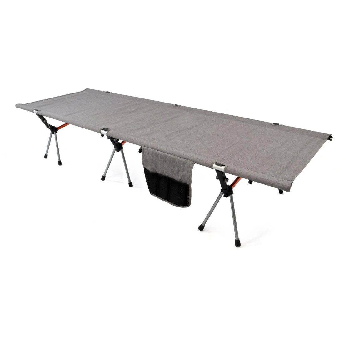 BasicNature Campingbett 'Lifted', Grau 190 Cm 6 BasicNature Campingbett 'Lifted', Grau 190 Cm – Bild 6