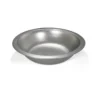 BasicNature Edelstahl Teller, Matt Tief