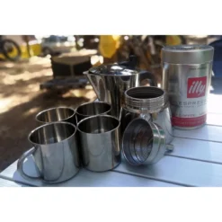 BasicNature Edelstahl Thermobecher DeLuxe 0,1 L Espresso -CampGlück Verkäufe basicnature edelstahl thermobecher deluxe 01 l espresso3