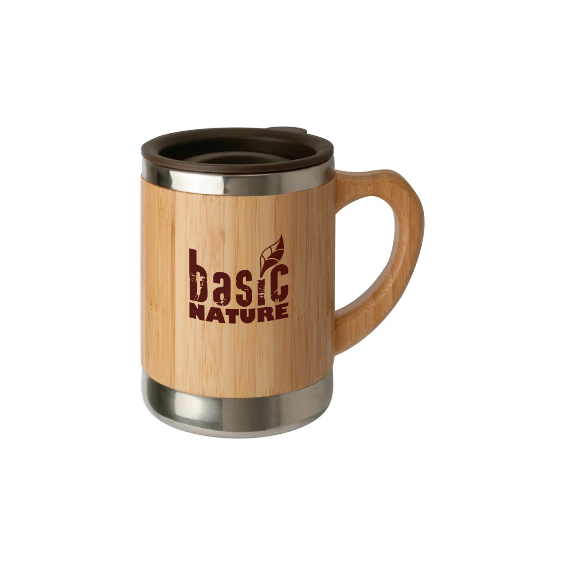 BasicNature Edelstahlbecher 'Bambus' 0,3 L 7 BasicNature Edelstahlbecher 'Bambus' 0,3 L – Bild 7