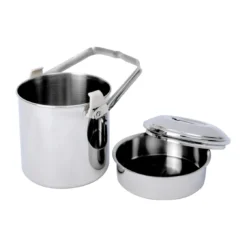 BasicNature Edelstahltopf 'Billy Can' 1,4 L -CampGlück Verkäufe basicnature edelstahltopf billy can 14 l6