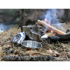 BasicNature Edelstahltopf 'Billy Can' 1,4 L -CampGlück Verkäufe basicnature edelstahltopf billy can 14 l8