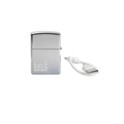 BasicNature Feuerzeug 'Arc USB' Poliert -CampGlück Verkäufe basicnature feuerzeug arc usb poliert2