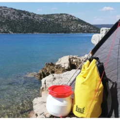 BasicNature Packsack '500D' 10 L Gelb -CampGlück Verkäufe basicnature packsack 500d 10 l gelb9