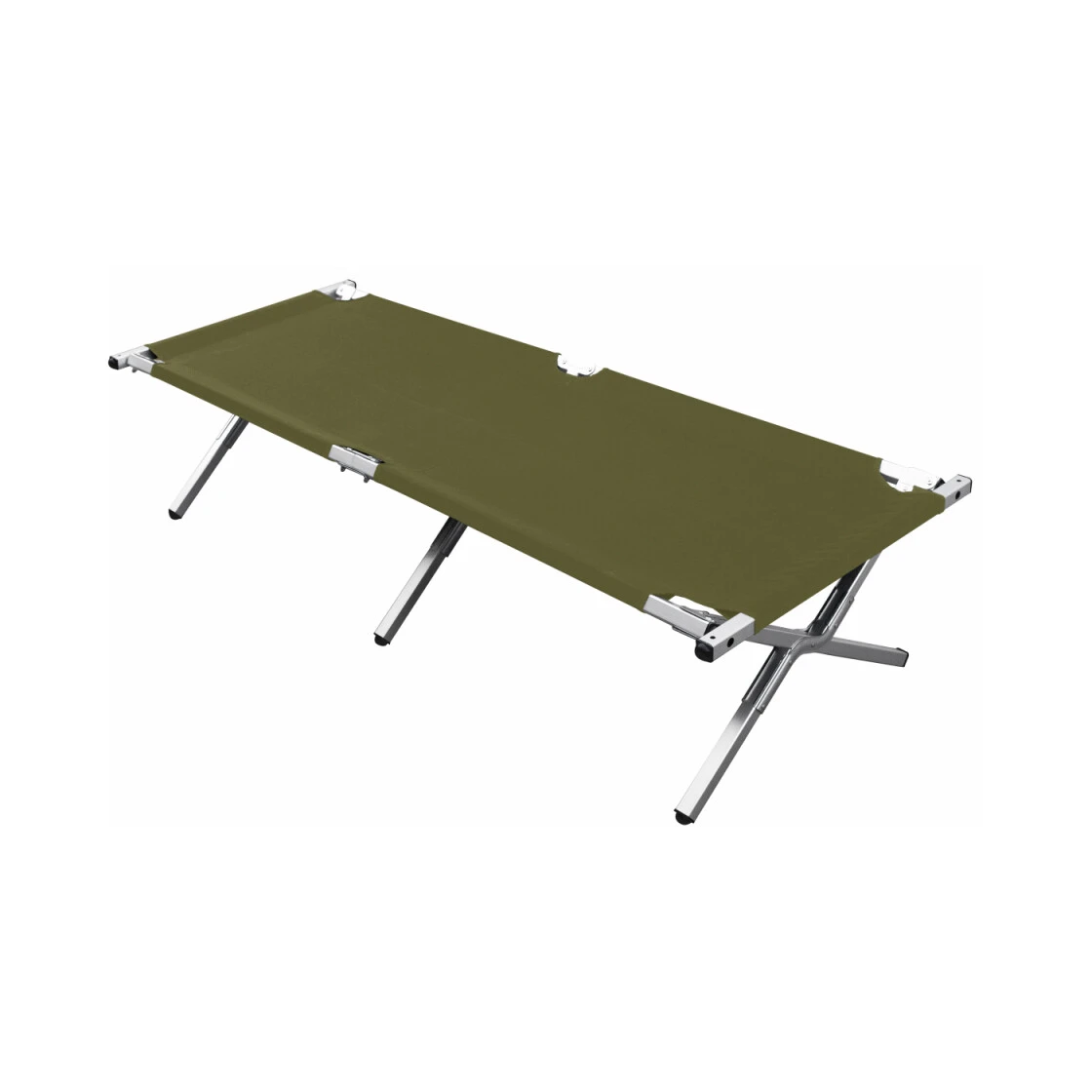 BasicNature Travelchair 'Feldbett',oliv 210 Cm 5 BasicNature Travelchair 'Feldbett',oliv 210 Cm – Bild 5