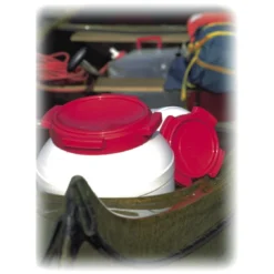 BasicNature Weithalstonne, Rund Weiß 6,4 L -CampGlück Verkäufe basicnature weithalstonne rund weiss 64 l3