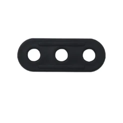 BasicNature Zeltleinenspanner Schwarz 38 X 13 X 2,5mm 10 Stück