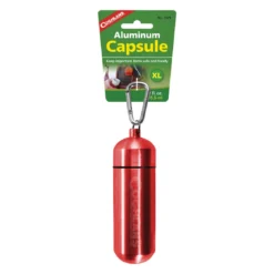 Coghlans Aluminium Kapsel Mit Karabiner XL