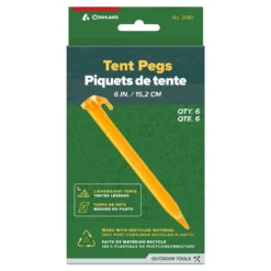 Coghlans Zelthering ABS, Gelb 15 Cm 6 Stück, Blisterpack -CampGlück Verkäufe coghlans zelthering abs gelb 15 cm 6 stueck blisterpack4