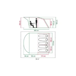Coleman Zelt 'Rocky Mountain Plus BlackOut' 5 Personen -CampGlück Verkäufe coleman zelt rocky mountain plus blackout 5 personen4