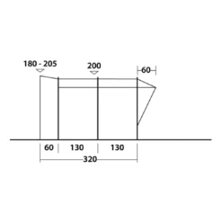 EasyCamp Zelt Wimberly Bus-Vorzelt