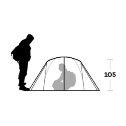 Ferrino Zelt 'Grit' 2 Person Oliv -CampGlück Verkäufe ferrino zelt grit 2 person oliv3