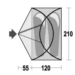 Ferrino Zelt 'Maverick' 2 Personen