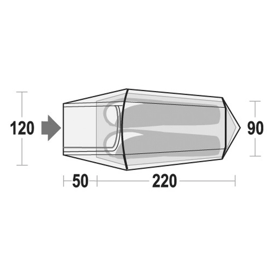 Ferrino Zelt 'Sling',2 Personen 3 Ferrino Zelt 'Sling',2 Personen – Bild 3