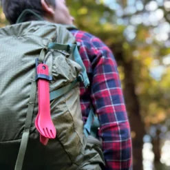 Humangear Besteck 'GoBites BIO K/F/S', Rot