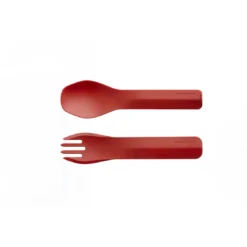 Humangear Besteck 'GoBites DUO' Rot -CampGlück Verkäufe humangear besteck gobites duo rot2
