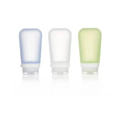 Humangear 'GoToob' 3er Pack 100 Ml Transp./grün/blau