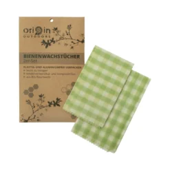Origin Outdoors Bienenwachstücher Kariert Hellgrün 2er Set -CampGlück Verkäufe origin outdoors bienenwachstuecher kariert hellgruen 2er set5