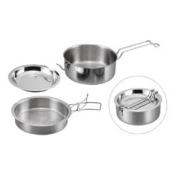 Origin Outdoors Edelstahlkochset 'Snap-Pack'