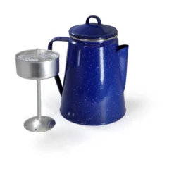 Origin Outdoors Emaille Kaffeekanne Blau 1,8 L
