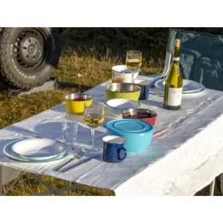 Origin Outdoors Emaille Tasse 360 Ml Blau