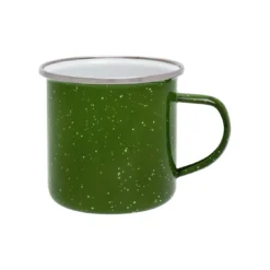 Origin Outdoors Emaille Tasse 360 Ml Grün