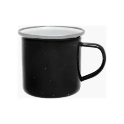 Origin Outdoors Emaille Tasse 360 Ml Schwarz