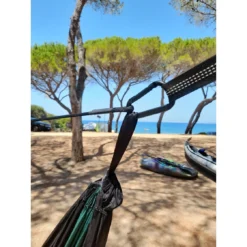 Origin Outdoors Hängematte 'Swing-Sit-Relax' Dunkelgrün -CampGlück Verkäufe origin outdoors haengematte swing sit relax dunkelgruen4