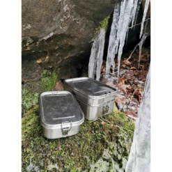 Origin Outdoors Lunchbox 'Deluxe Double',Edelstahl 1,9 L -CampGlück Verkäufe origin outdoors lunchbox deluxe doubleedelstahl 19 l3