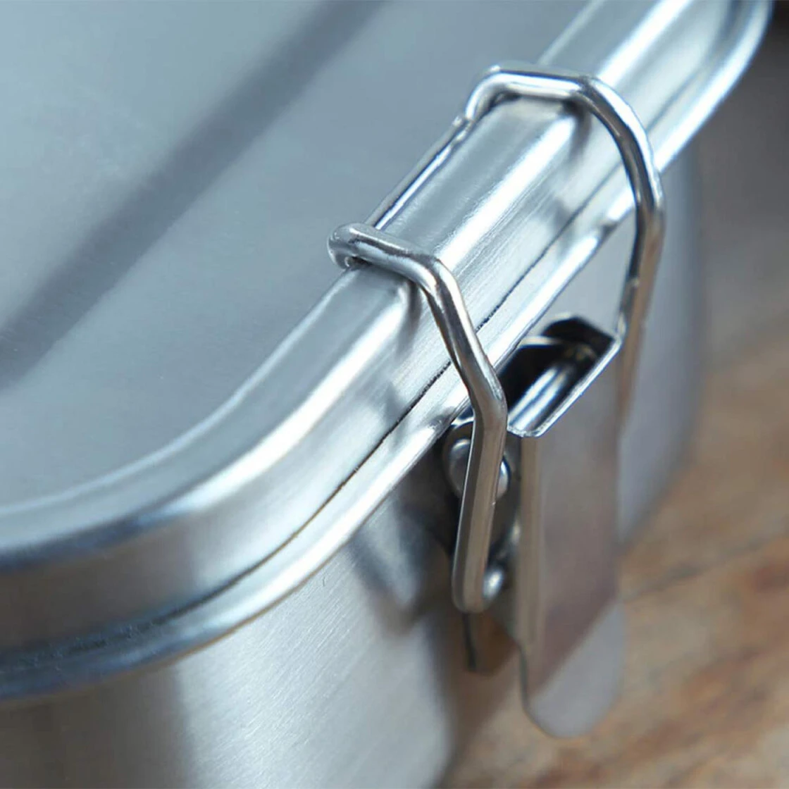 Origin Outdoors Lunchbox 'Deluxe' Edelstahl 0,8 L 1 Origin Outdoors Lunchbox 'Deluxe' Edelstahl 0,8 L