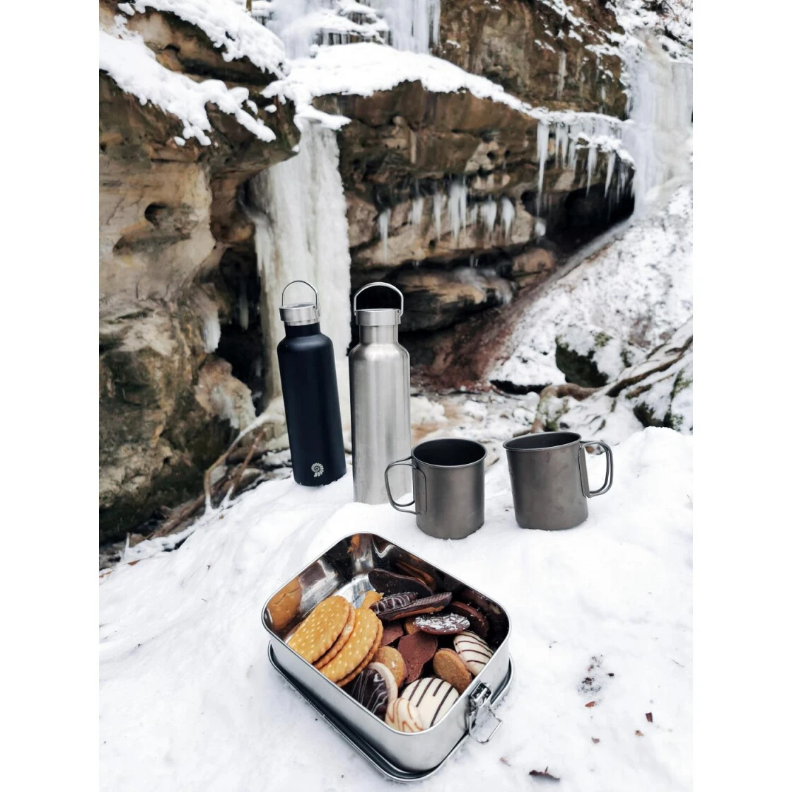 Origin Outdoors Lunchbox 'Deluxe' Edelstahl 0,8 L 3 Origin Outdoors Lunchbox 'Deluxe' Edelstahl 0,8 L – Bild 3