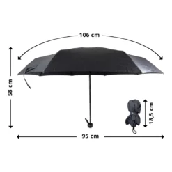 Origin Outdoors Regenschirm 'Nano Sustain', Grau -CampGlück Verkäufe origin outdoors regenschirm nano sustain grau6