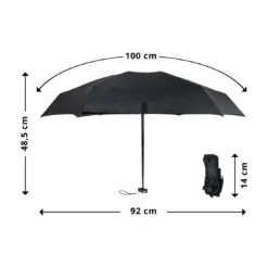 Origin Outdoors Regenschirm 'Piko', Sustain Schwarz -CampGlück Verkäufe origin outdoors regenschirm piko sustain schwarz3