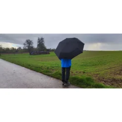 Origin Outdoors Regenschirm 'Wind-Trek' L Schwarz