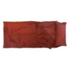 Origin Outdoors Sleeping Liner Seide Deckenform Bordeaux