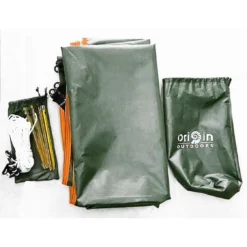 Origin Outdoors Tarp Grün -CampGlück Verkäufe origin outdoors tarp gruen11