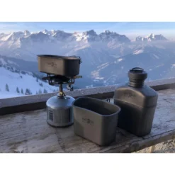 Origin Outdoors Titan 'Camping-Topfset' 750 Ml + 400 Ml -CampGlück Verkäufe origin outdoors titan camping topfset 750 ml 400 ml3