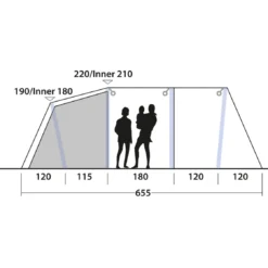 Outwell Zelt 'Parkdale' 6 Personen -CampGlück Verkäufe outwell zelt parkdale 6 personen8