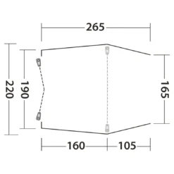 Outwell Zelt 'Sandcrest' S -CampGlück Verkäufe outwell zelt sandcrest s
