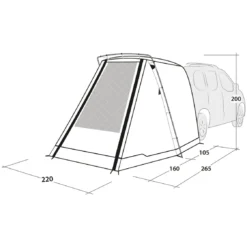 Outwell Zelt 'Sandcrest' S -CampGlück Verkäufe outwell zelt sandcrest s3
