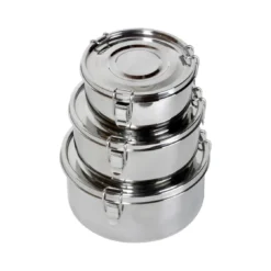 RELAGS Edelstahl 'Food Container', Groß -CampGlück Verkäufe relags edelstahl food container gross3