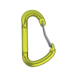 RELAGS Zubehörkarabiner, 2 Stück, 'D', Lime