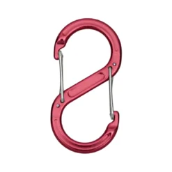 RELAGS Zubehörkarabiner, 2 Stück, 'S', Rot